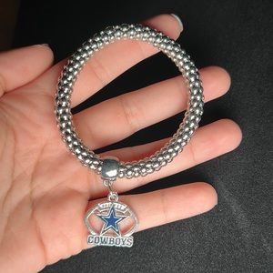 New Dallas Cowboys Silver Bracelet